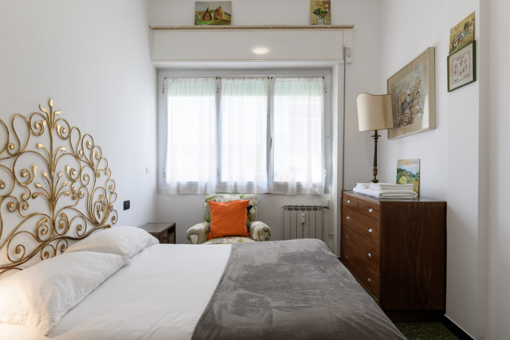 Camera da letto matrimoniale Appartamento SKipper Genova APP
